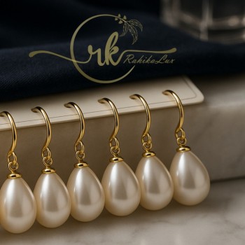 گوشواره مروارید اشکی